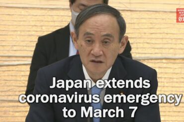 Japan extends coronavirus state of emergency