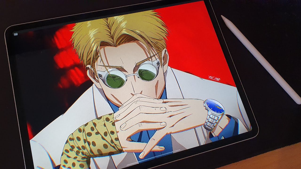 Darwwing Kento Nanami from Jujutsu Kaisen /Procreate/