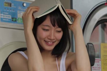 美少女  お風呂掃除 吉岡里帆