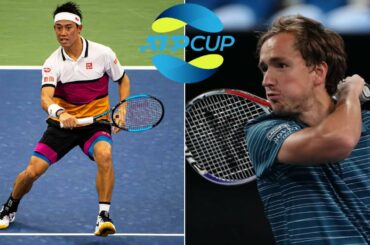 [HD] Daniil Medvedev vs Kei Nishikori(錦織 圭) Highlights ATP Cup 2021