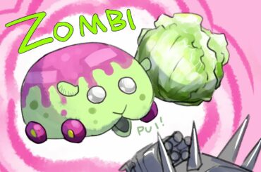 ZOMBI！PUIPUIモルカー6話感想絵
