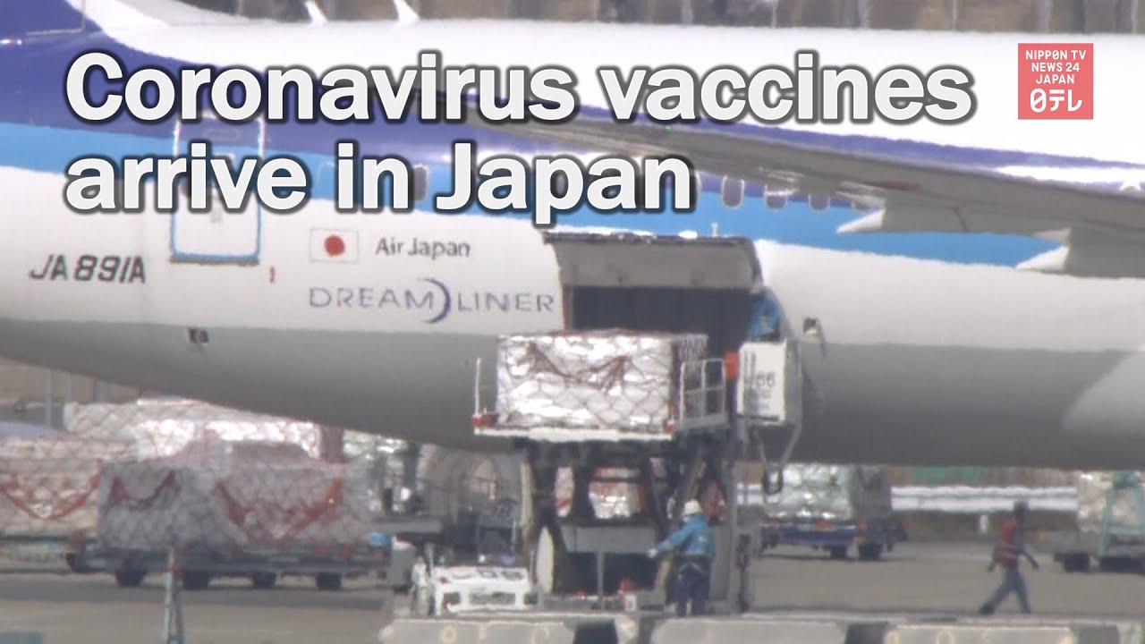 Coronavirus vaccines arrive in Japan Coronavirus vaccines arrive in Japan