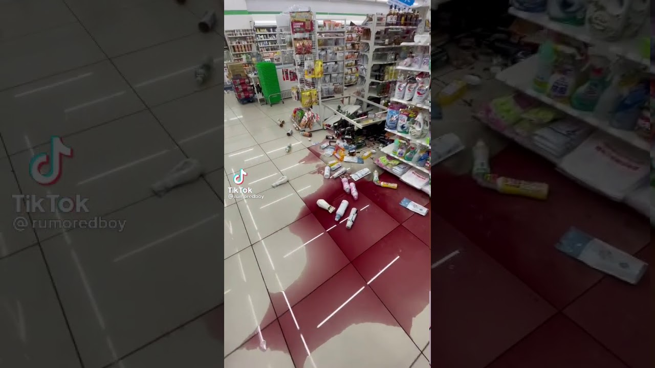 宮城・福島 地震でコンビニが悲惨な状況に 宮城・福島 地震でコンビニが悲惨な状況に