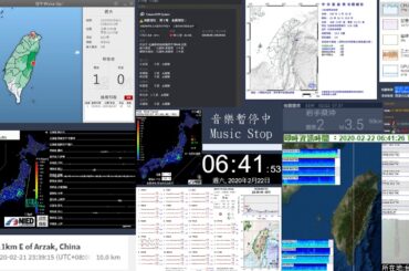 [日本地震速報]2020/02/22 岩手県沖 M3.7 震度2