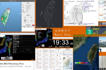 [日本地震速報]2020/01/15 釧路沖 M4.7 震度3