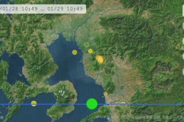 震源情報（熊本県熊本地方、2019年1月26日）