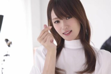 深田恭子出演「メナード フェイシャルサロン」新CM『化粧品に出逢う』篇メイキング