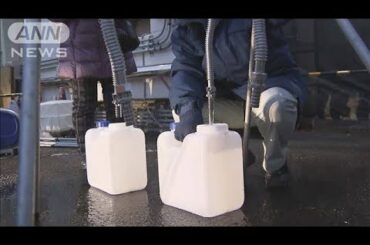 宮城・塩釜市、多賀城市で大規模断水　地震の影響か(2021年2月17日)