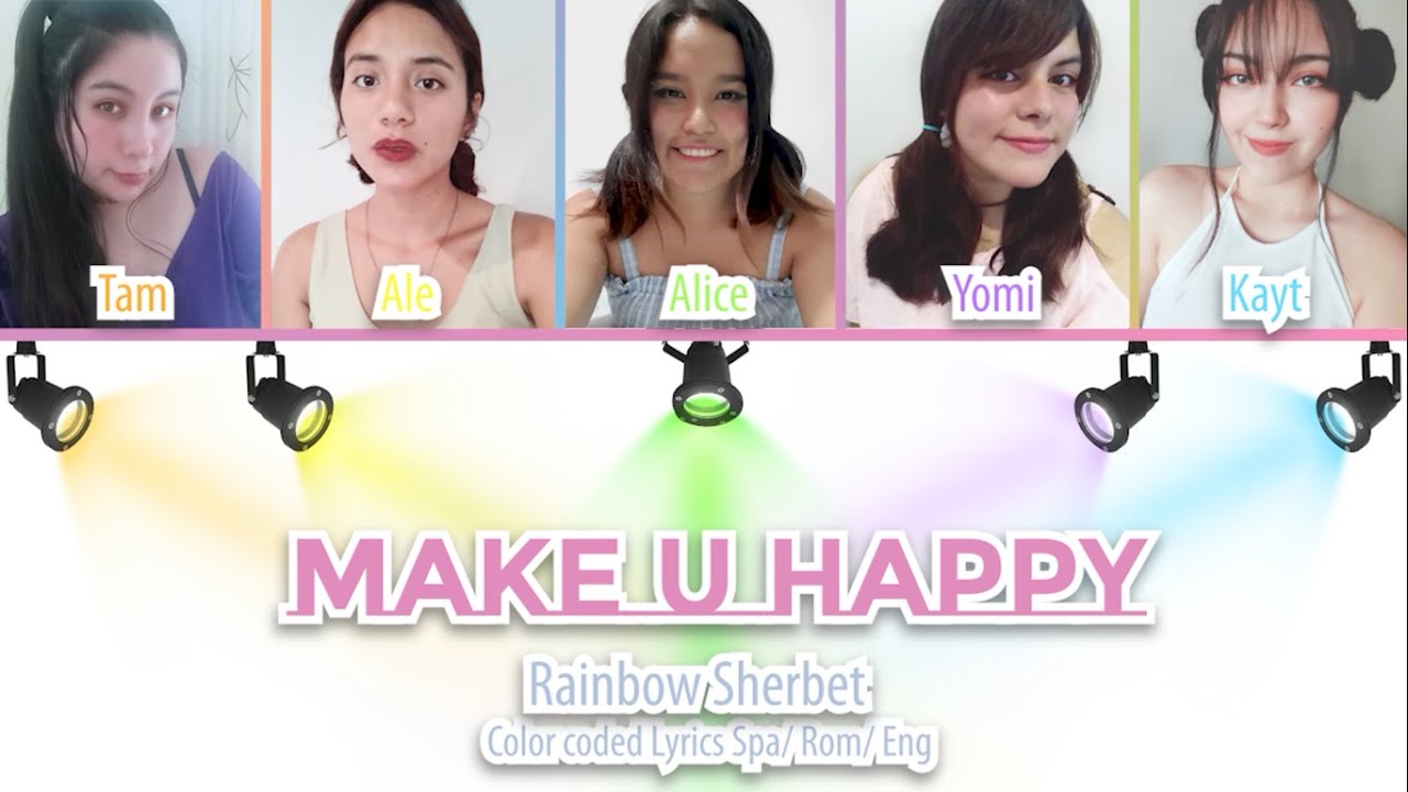 NiziU 『Make you happy』Vocal Cover by Rainbow Sherbet