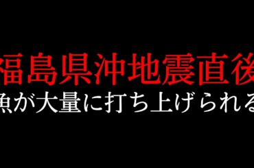 【異常】巨大地震の前兆か？それとも福島県沖地震の影響か？
