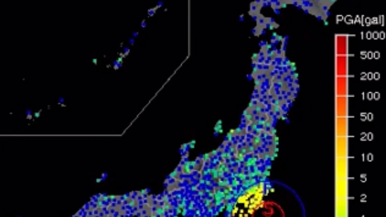 ［アーカイブ版］地震情報 千葉県 南東沖 震度4 M5.7 深さ80km