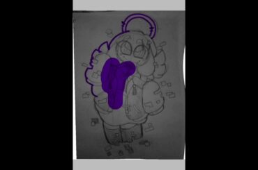 Danganronpa  Chiaki Nanami - speedpaint (redraw)