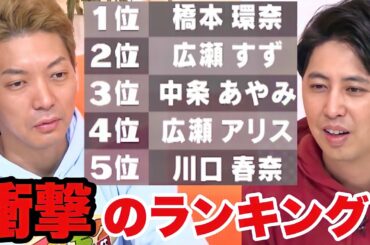 これってなんのランキング…？