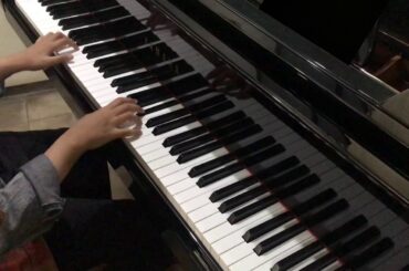 欅坂46『 10月のプールに飛び込んだ 』ピアノ