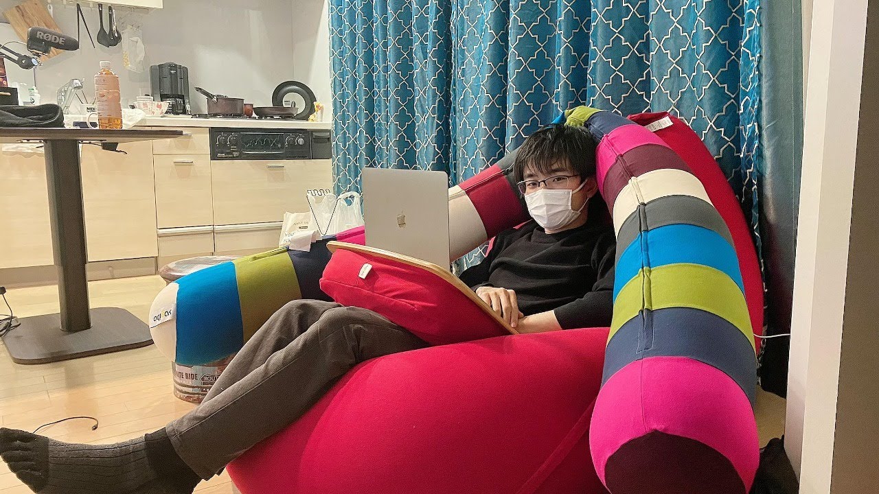 【生放送】緊急事態宣言をなんとか生き抜くためにくりりんをヨギボーで埋めてみた