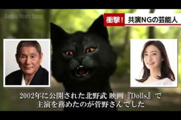 衝撃！共演NGの芸能人 10組【Gossip News Japan】