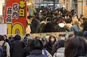 密ってレベルじゃない！？緊急事態宣言中の吉祥寺の人混み 2021年2月23日撮影