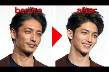 【面白映像】ベテラン俳優を若くしてみた