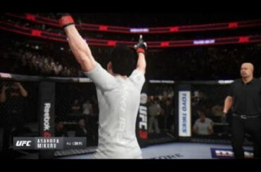 EA SPORTS™ UFC® 3_朝倉未来vs.アントニオ猪木