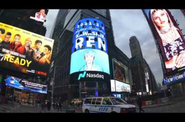 JO1 川尻蓮誕生祭2021 タイムズスクエア動画広告 ｜ HappyRenDay2021 Times Square Video Ads