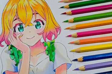 Speed Drawing Anime Mami Nanami | Kanojo Okarishimasu