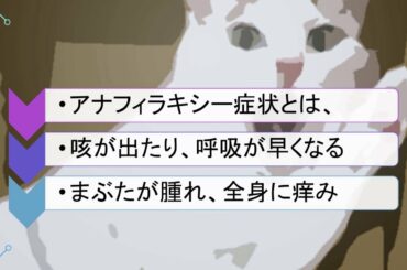 ワクチンでアナフィラキシー症状