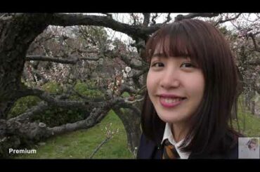 あやな 有村架純似 長身171cm 現役女子大生 制服ポートレート 大阪城公園 Ayana  School Girl Portrait Osaka Castle Park #6