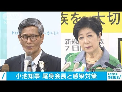小池知事 尾身会長と東京の感染対策で話し合い(2021年3月7日) 小池知事 尾身会長と東京の感染対策で話し合い(2021年3月7日)