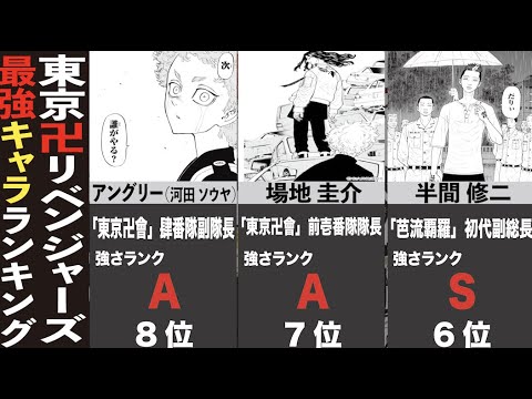 東京卍リベンジャーズ 最強キャラ格付ランキング ネタバレ注意 21年最新版 Yayafa 東京卍リベンジャーズ 最強キャラ格付ランキング ネタバレ注意 21年最新版 Yayafa