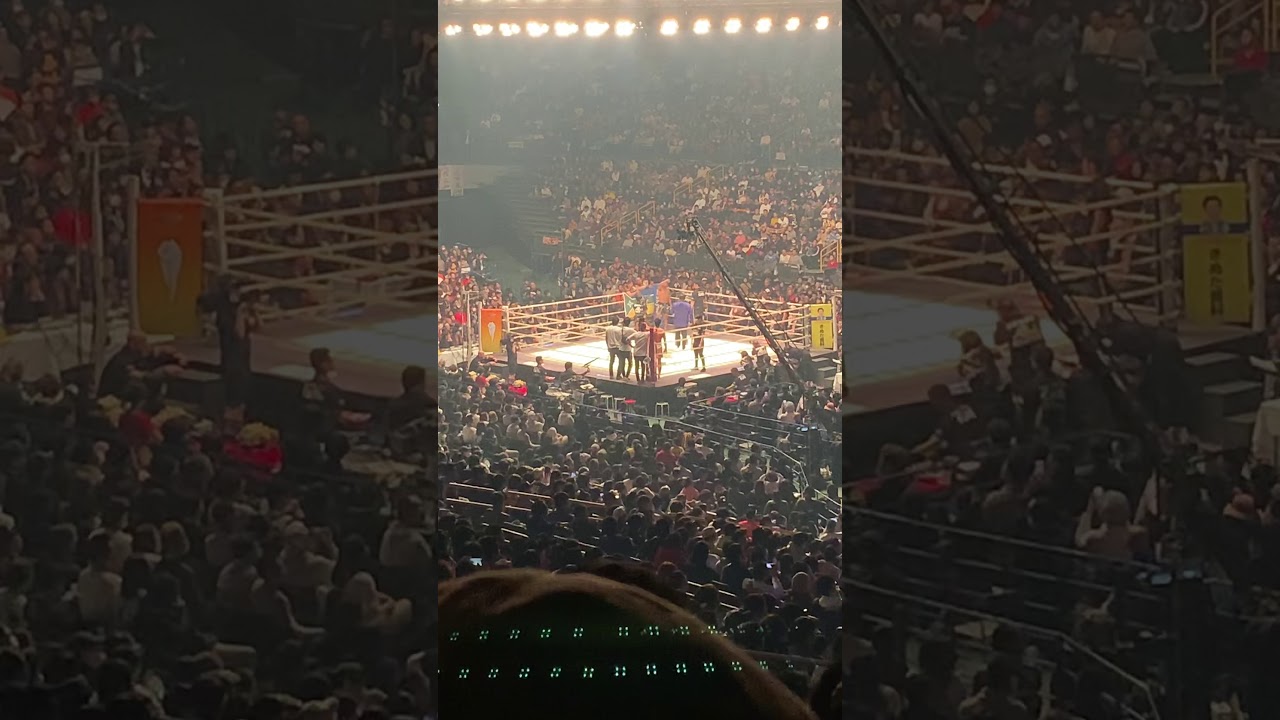 【朝倉未来】【リングコール】 歓声がすごい、、 【朝倉未来】【リングコール】 歓声がすごい、、