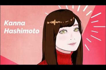 Illust for 하시모토 칸나　　橋本環奈がイラストになったら…