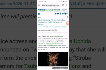 Maaya Uchida Performs Ending Theme for SSSS.Dynazenon Anime