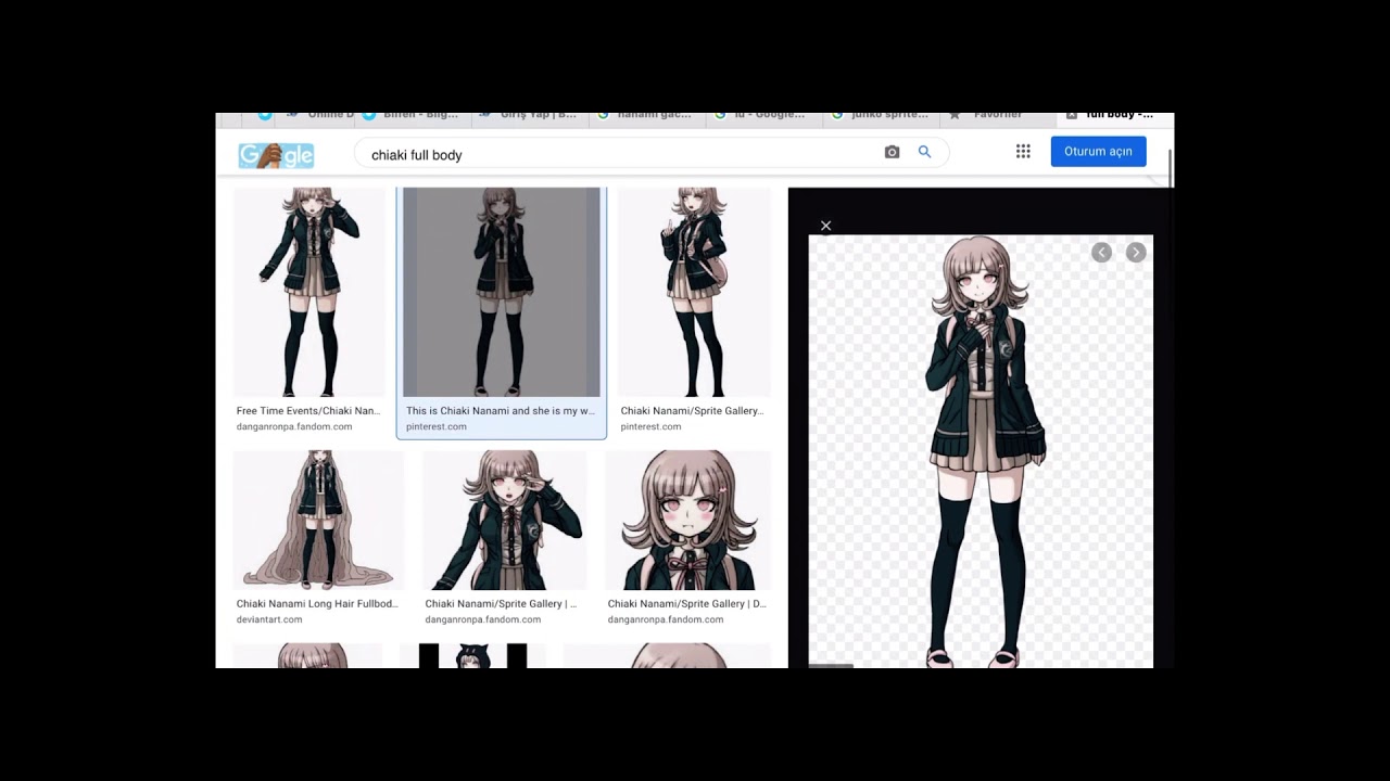 Gacha club nasıl chiaki nanami yapılır?/how to make chiaki nanami in gacha club
