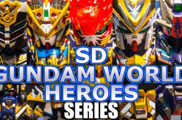 SD GUNDAM WORLD HEROES SERIES / SDガンダムワールドヒーローズ display