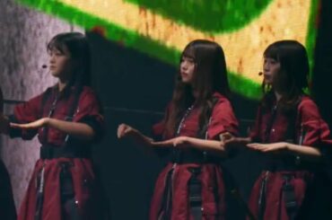 欅坂46 東京ドーム ダンストラック02 中盤