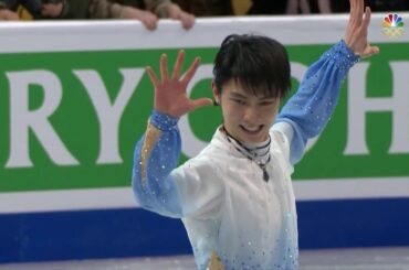 2016 Worlds   Yuzuru Hanyu SP NBCSN HD