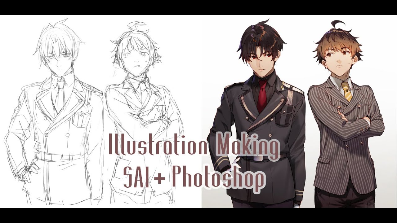 シン+八一　イラスト制作配信