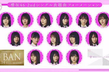 櫻坂46 2ndシングル『BAN』されるので軽く『Buddies』アテ動画　※音源『レコメン！』