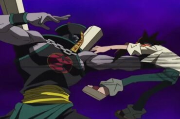 TVアニメ『SHAMAN KING』最高の瞬間 #3 : あなた朝倉はモンスターから致命的な打撃を受ける