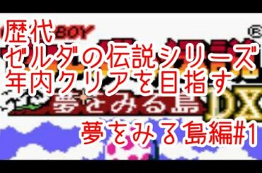歴代ゼルダシリーズ年内にクリアする【夢をみる島DXプレイ中】35周年企画