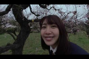 【VR180 3D】あやな 有村架純似 長身171cm 現役女子大生 制服ポートレート 大阪城公園 Ayana  School Girl Portrait Osaka Castle Park #21s