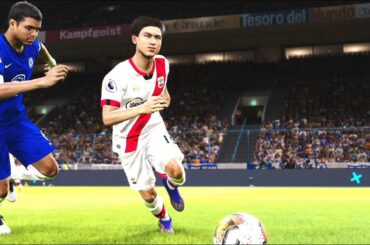 ウイイレ 2021  南野 拓実 選手 左サイド サウサンプトン VS チェルシー 1080p60