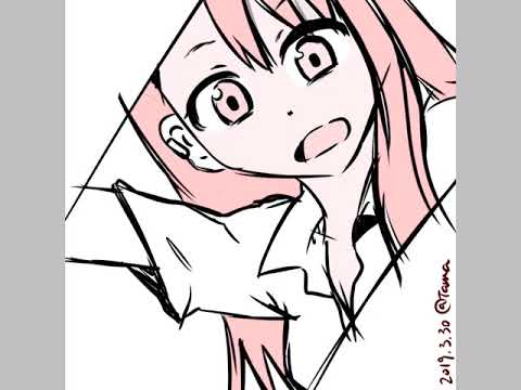 イジらないで、長瀞さん　お絵かき　アイビスペイント