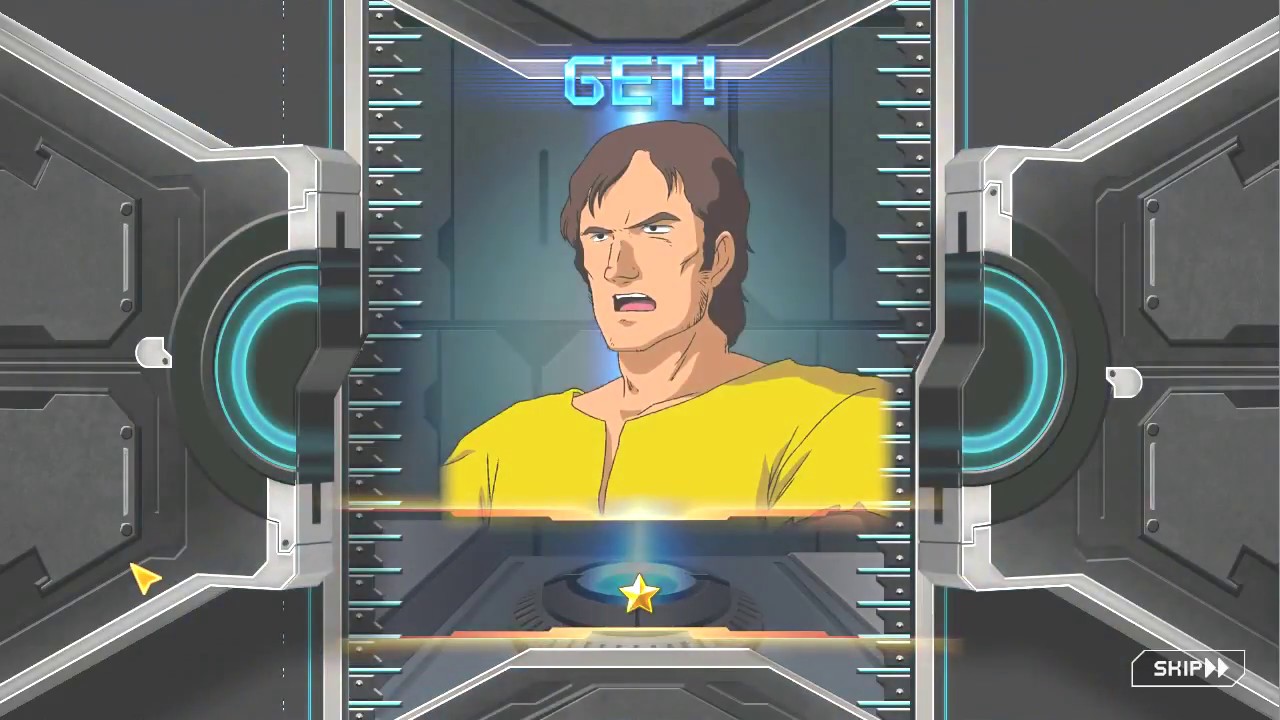 ガンダムヒーローズキャラクターガシャ01