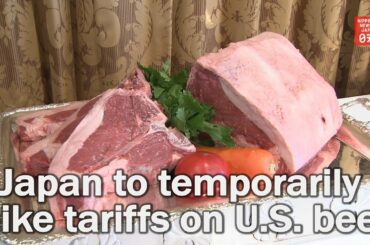 Japan to temporarily hike tariffs on U.S.  beef
