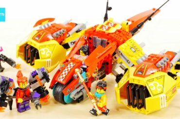 レゴ モンキーキッド モンキーキッドの筋斗雲ジェット 西遊記 悟空 80008 ／ LEGO Monkie Kid Cloud Jet Speed Build & Review