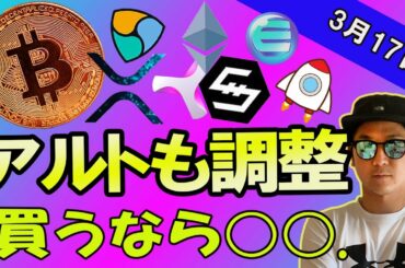 仮想通貨全体的に調整ムードか。買うとしたら○○あたりかな。【BTC、イーサリアム、ネム、リップル、BCH、ADA、IOST、BNB、LTC、ENJ】