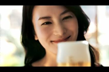 柴咲コウ、ご褒美のビールにうっとり最高の時間／サントリー「ザ・プレミアム・モルツ」CM
