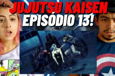 REACT -(ITADORI E NANAMI VS MAHITO) EPISÓDIO 13(JUJUTSU KAISEN) - CASALZINHO