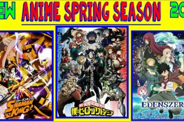 New Anime In Spring Season 2021 _____ Top 10 [Spero Anime]